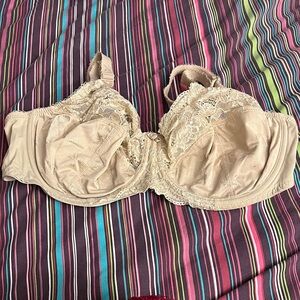 Marks & Spencer Lace Detail Bra in Tan